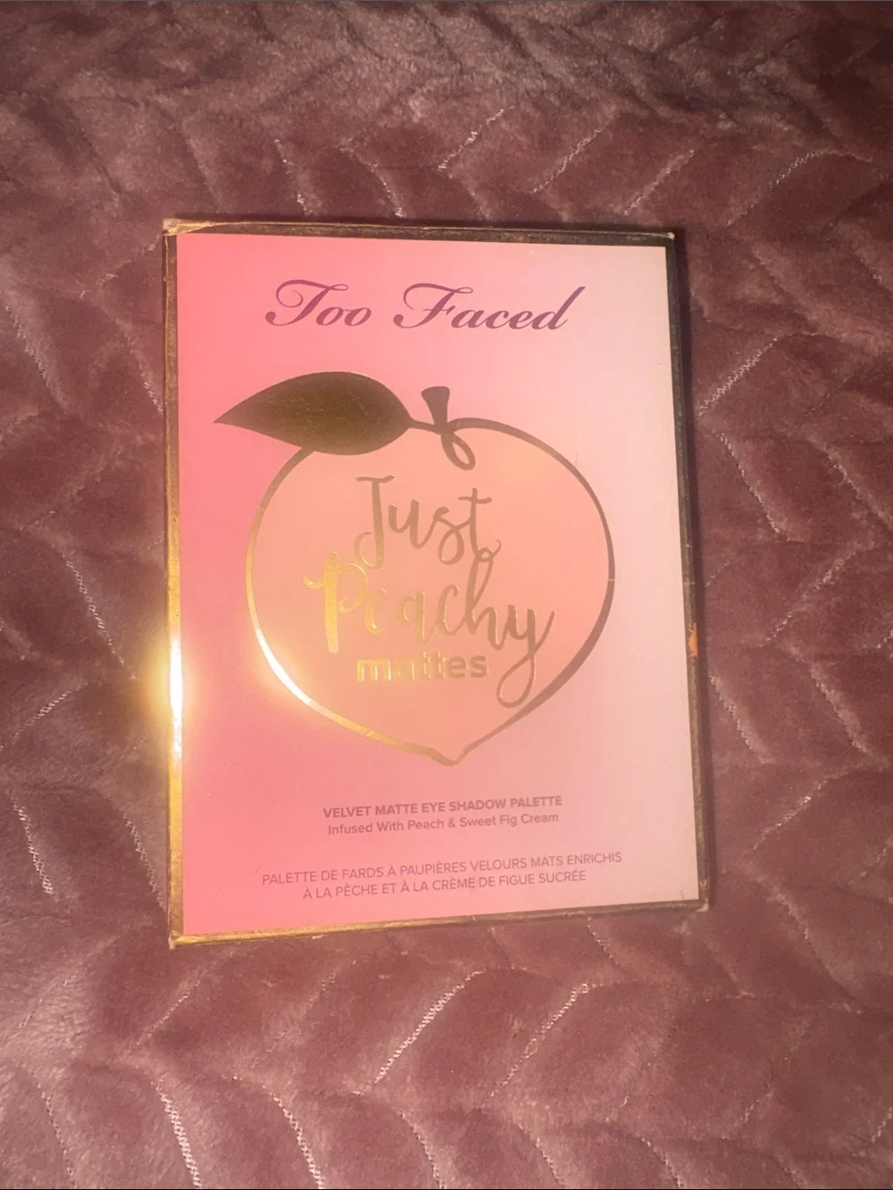 Too Faced Just Peachy Mattes Shadow Palette - Pink Peach